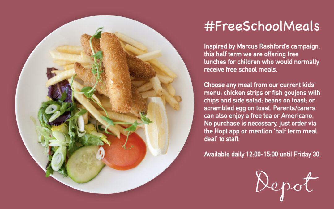 Free meals for school children this half term