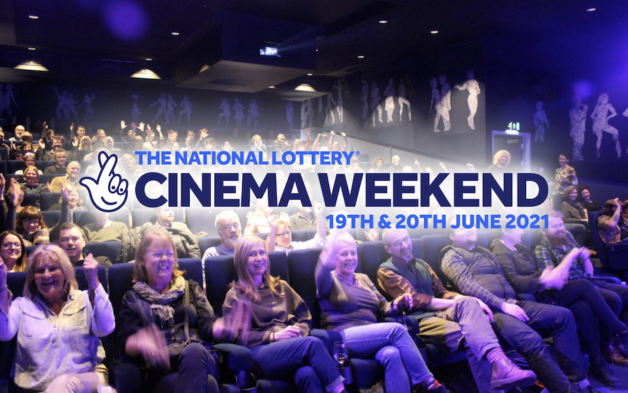 National Lottery Cinema Weekend is back for 2021!