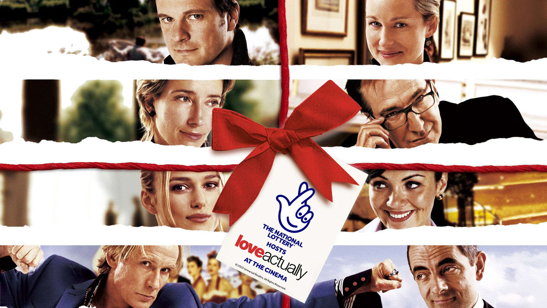 See Love actually for free with The National Lottery!